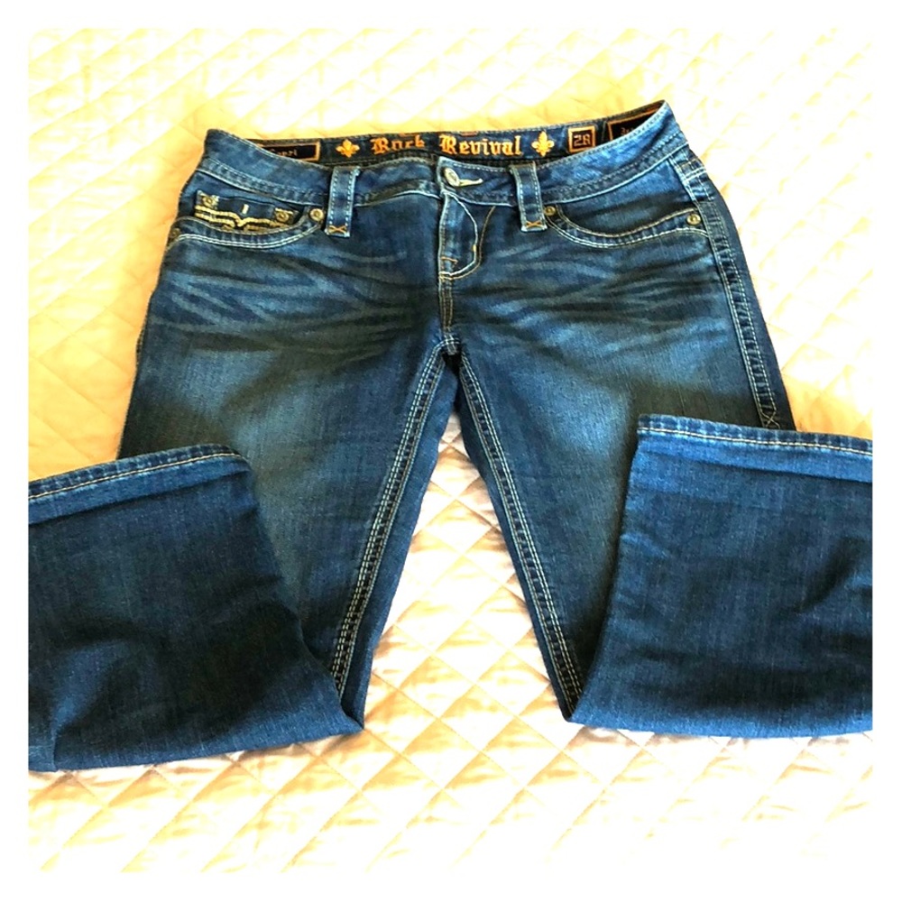 Rock Revival Capri Jeans